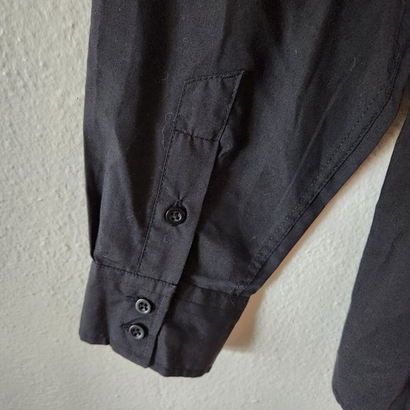 Sovereign Code Big Boys XL 18/20 Black Gray Button Down Long Sleeve Shirt - Picture 6 of 7